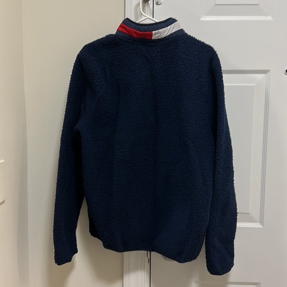 Tommy Hilfiger Navy Quarter Zip Up Sweater - US Men L - Picture 2 of 4